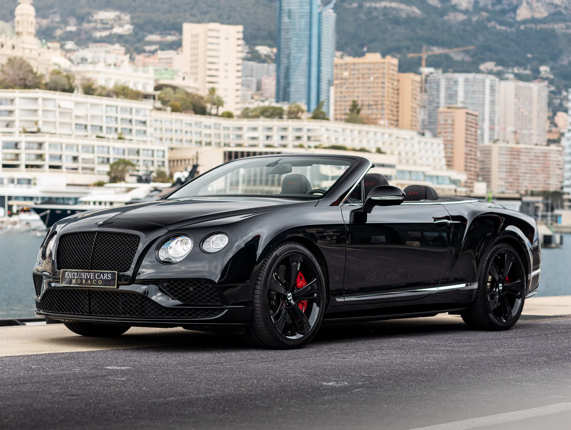 BENTLEY Continental GTC Speed — location à Monaco
